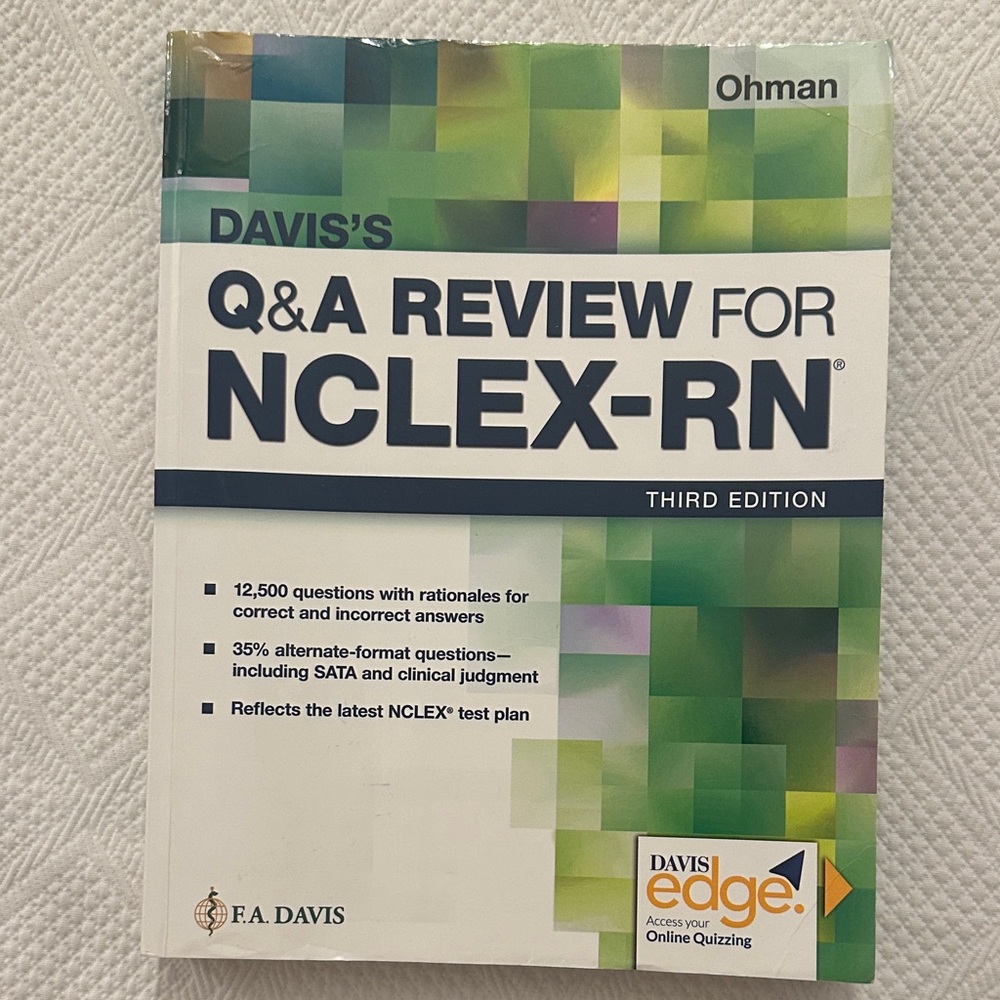 Davis's Q&A Review for NCLEX-RN Third Edition